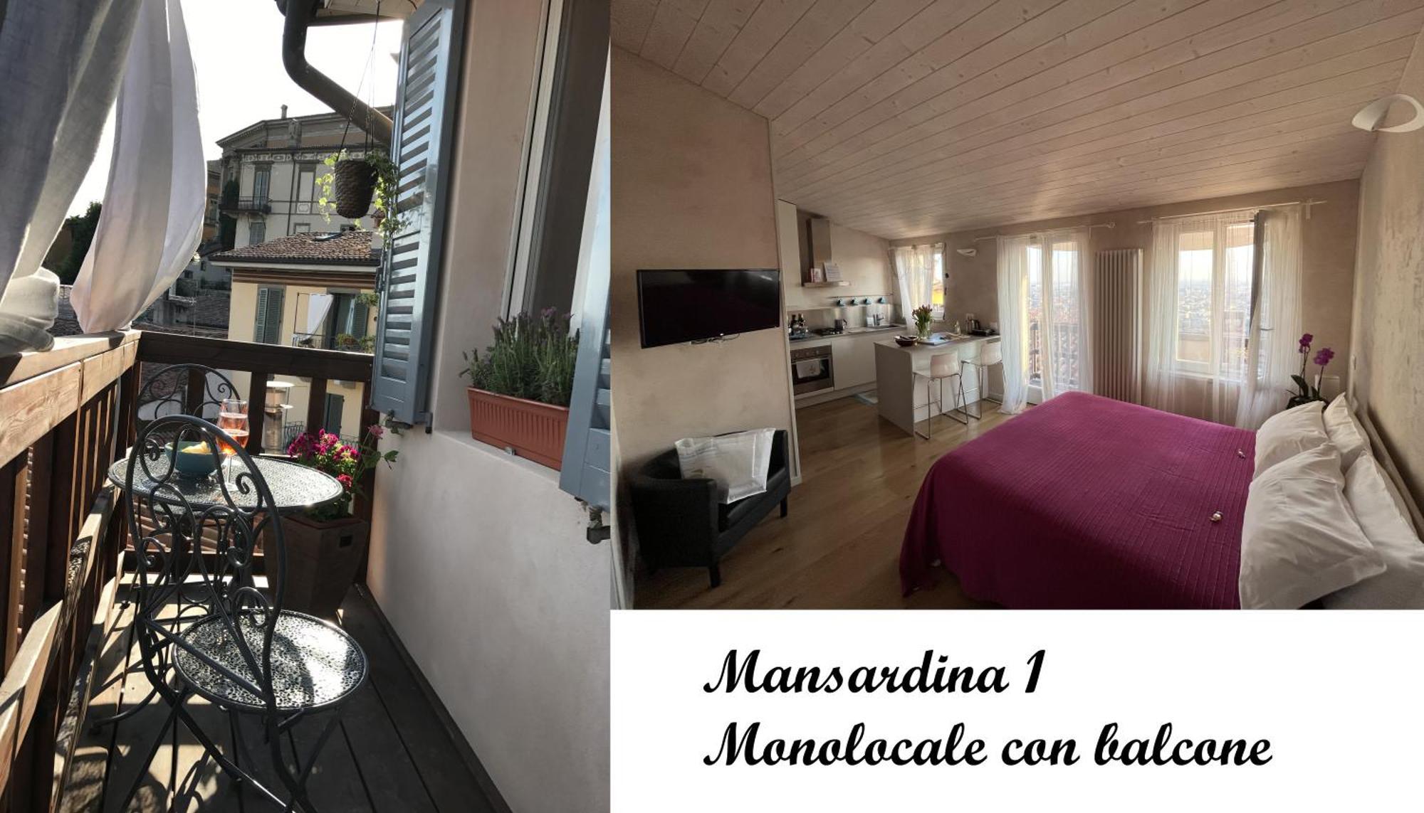 Livinn Bergamo La Mansardina1 E La Mansardina2 Exterior photo